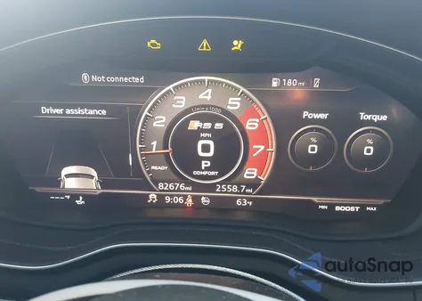 2018 Audi Rs 5 2.9T из США, поврежденный, VIN WUAPWAF50JA903964